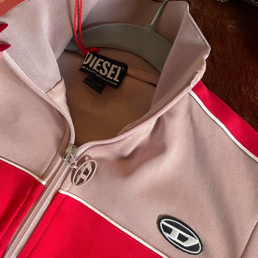 NEW Diesel Zip Up Track Jacket SZ XS - Picture 4 of 4